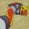 Abstract King Vulture Diamond Painting