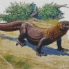 Abstract Komodo Dragon Diamond Painting