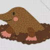 Abstract Mole Animal Diamond Painting