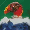 Adorable King Vulture Diamond Painting