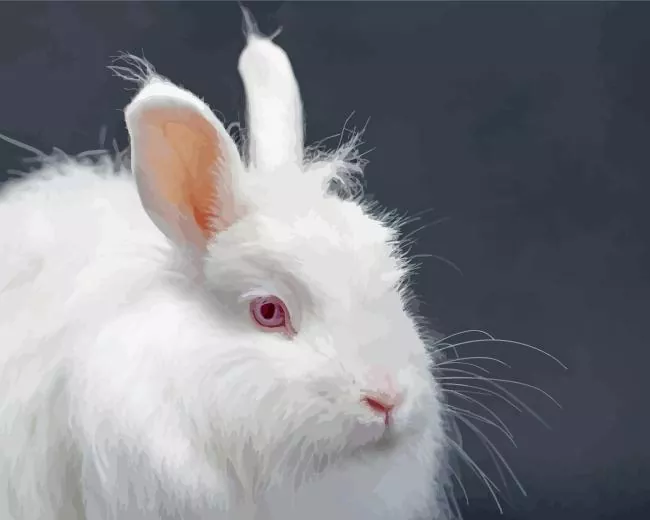 angora rabbit Diamond Paintings Angora Rabbit Diamond Painting