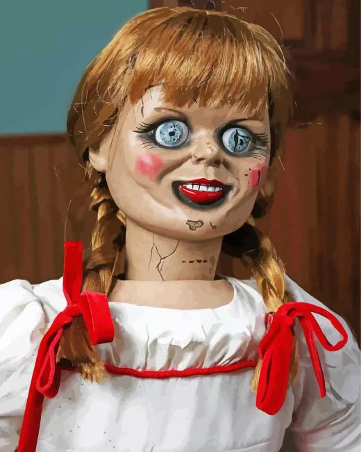 annabelle doll Diamond Dotz Annabelle Doll Diamond Painting