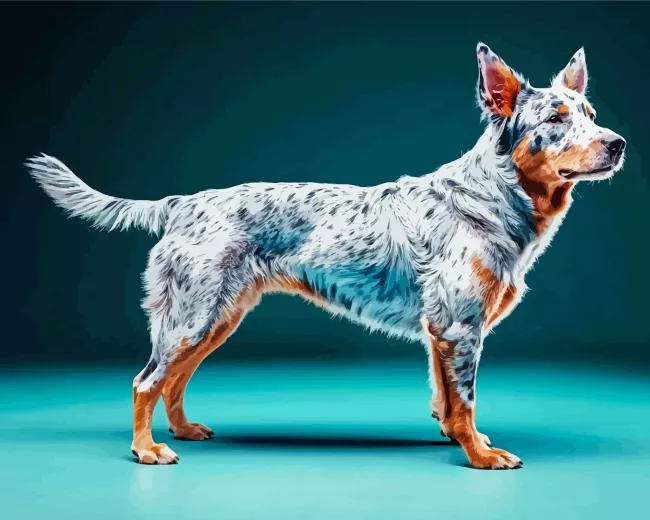 australian cattle dog Diamond Paintings Australian Cattle Dog Diamond Painting