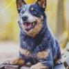 Australian Cattle Dog Art Diamond Painting