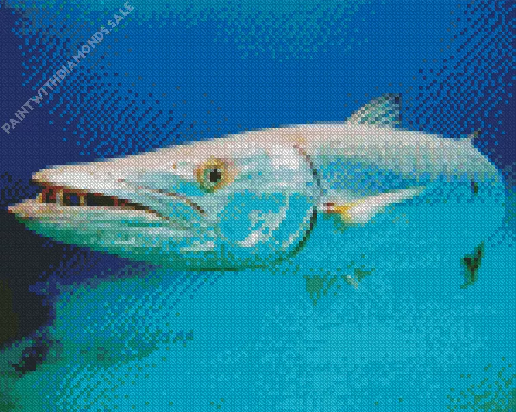 baracuda Diamond With Numbers Barracuda Diamond Painting
