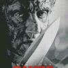 Black And White Rambo Poster Diamond Painting