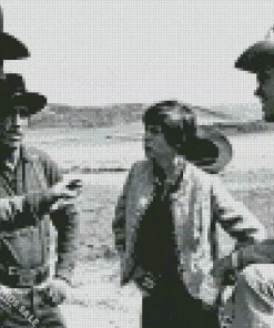 Black And White True Grit Diamond Painting