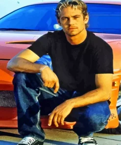 Brian O Conner Character Diamond Painting