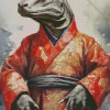 Chinese Komodo Dragon Diamond Painting