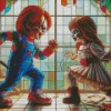 Chucky vs Annabelle Diamond Painting