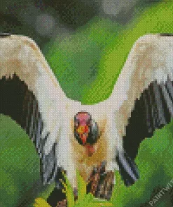 Close Up Of A King Vulture Diamond Painting