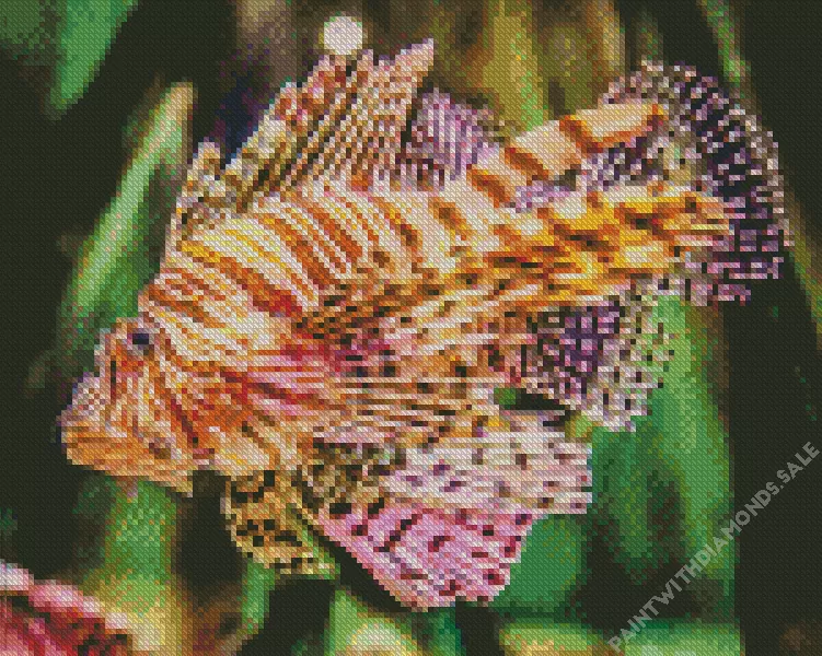 colored Lionfish Diamond Paintings Colored Lionfish Diamond Painting