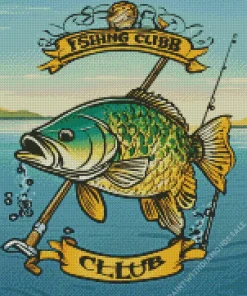 Cute Bass Fish Diamond Painting