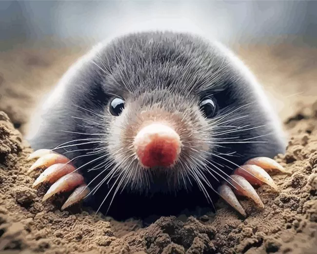 cute Mole Diamond Paintings Cute Mole Diamond Painting