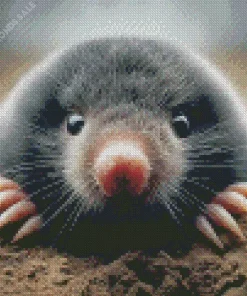Cute Mole Diamond Painting