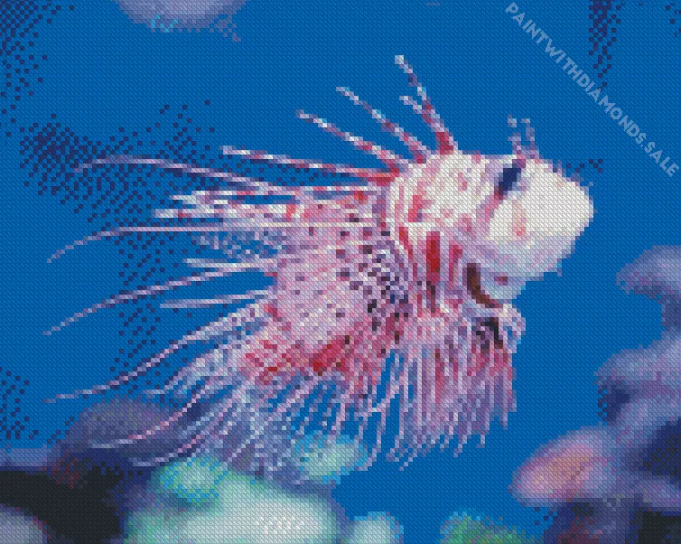 cute baby Lionfish Diamond Paintings Cute Baby Lionfish Diamond Painting