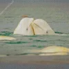 Cute Belugas Couple Diamond Painting
