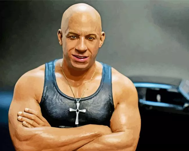 dominic toretto Diamond Dotz Dominic Toretto Character Diamond Painting