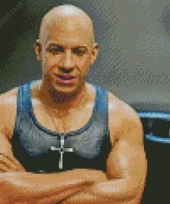 Dominic Toretto Character Diamond Painting