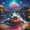 Fantasy Alligator Diamond Painting