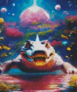 Fantasy Alligator Diamond Painting