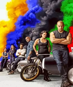 Fast & Furious Diamond Painting
