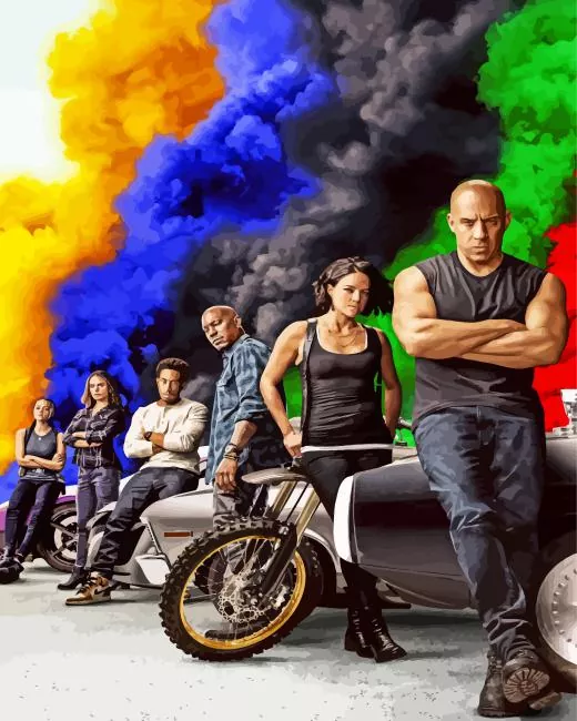 fast & furious Diamond Dotz Fast & Furious Diamond Painting