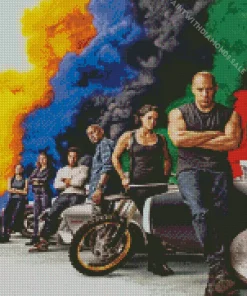 Fast & Furious Diamond Painting