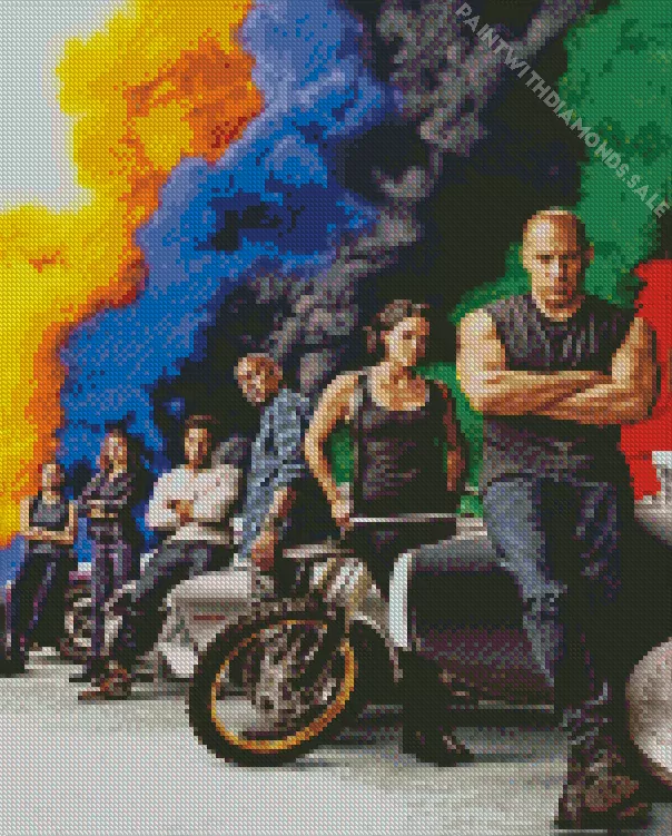 fast & furious Diamond Paints Fast & Furious Diamond Painting