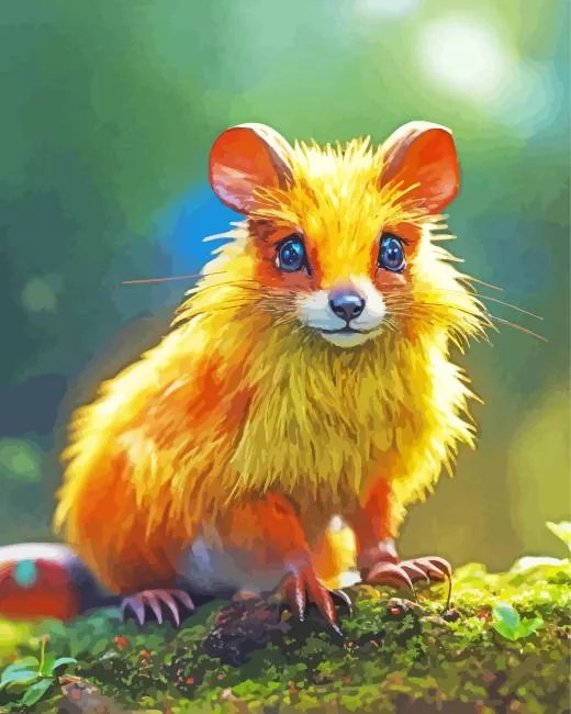 fluffy Pika Diamond Paintings Fluffy Pika Diamond Painting