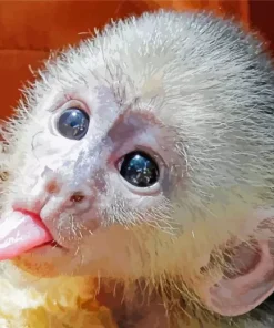 Funny Capuchin Monkey Diamond Painting