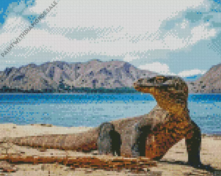 giant Komodo dragon Diamond By Numbers Giant Komodo Dragon Diamond Painting