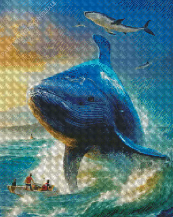 giant Whale Diamond Paintings Giant Whale Diamond Painting