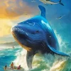 Giant Whale Diamond Painting