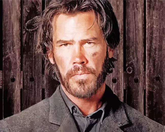 josh brolin true grit Diamond By Numbers Josh Brolin True Grit Diamond Painting