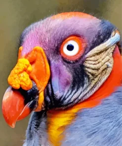 King Vulture Diamond Painting