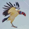 king Vulture Landing Diamond Painting