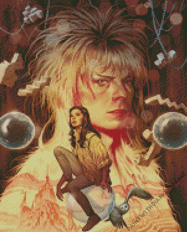 labyrinth david bowie Diamond Paints Labyrinth David Bowie Diamond Painting