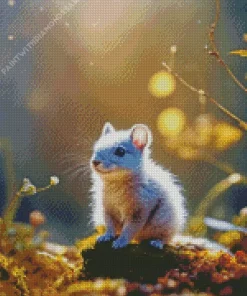 Little Baby Pika Diamond Painting