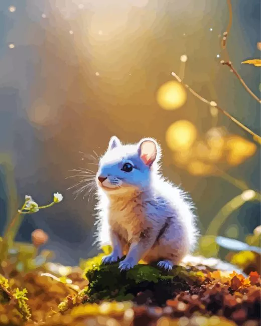 little baby Pika Diamond Paintings Little Baby Pika Diamond Painting