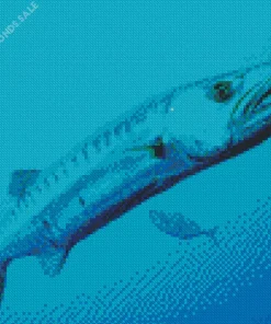 Lovely Barracuda Fish Diamond Painting