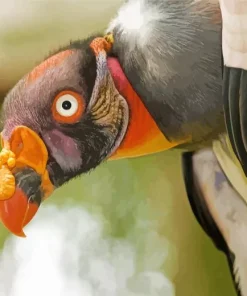Lovely King Vulture Diamond Painting