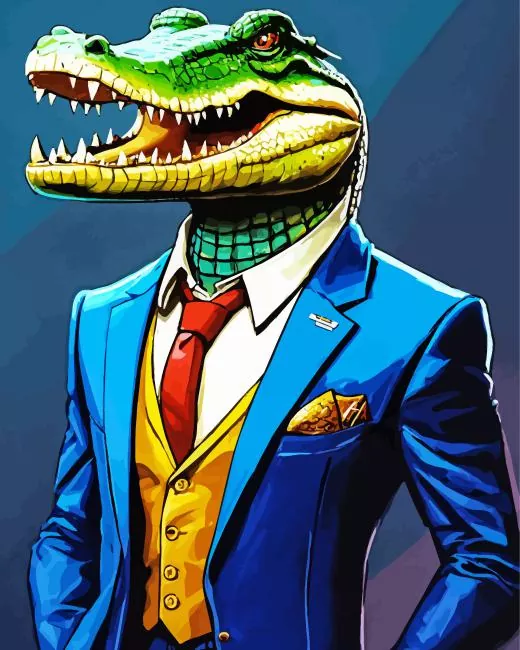 mr Alligator Diamond Paintings Mr Alligator Diamond Painting