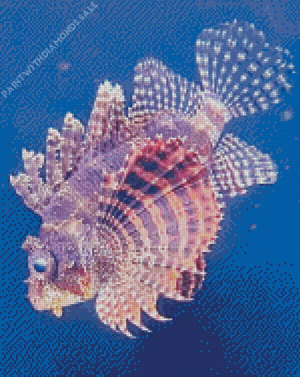 pink Lionfish Diamond Paintings Pink Lionfish Diamond Painting