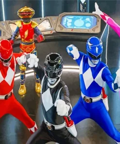 Power Rangers Art Diamond Painting