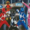 Power Rangers Art Diamond Painting