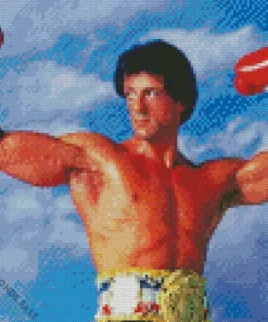 Rocky Sylvester Stallone Poster Diamond Painting