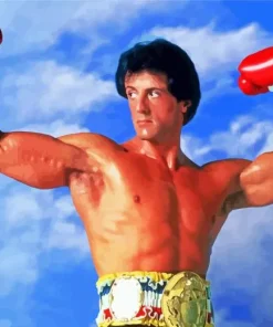 Rocky Sylvester Stallone Poster Diamond Painting