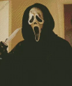 Scary Ghostface Diamond Painting