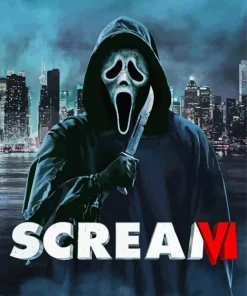 Scream Ghostface Character Diamond Painting